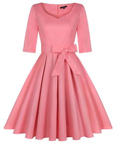 PRICES MAY VARY. Hand Wash Only 50s Style Dresses, Dresses Christmas Party, 1950s Retro, Fancy Costumes, Cocktail Dress Vintage, Christmas Party Dress, 50s Style, Vintage 1950s Dresses, Pin Up Dresses