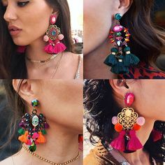 Brand Name: FASHIONSNOOPSMetals Type: Zinc AlloyOrigin: CN(Origin)Style: BohemiaFine or Fashion: FashionModel Number: 51984Item Type: EarringsEarring Type: Drop EarringsShape\pattern: GeometricMaterial: COTTONGender: Womentechnology: drop earringsprocess: fashion earringscraftsmanship: boho earringsdevise: statement earringsproject: bridal earringsexcogitation: Oorbellenattribute: brand earringspohgq: women earring Big Statement Earrings, Crystal Ship, Boho Crystal, Earring Dangle, Long Tassel Earrings, Luxury Earrings, Earring For Women, Jewelry Model, Big Earrings