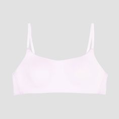 This Maidenform Comfort bra is designed with the functional features of a true molded bra without sacrificing the soft comfort of her everyday go-to. With adjustable straps and hook-and-eye closure, she'll be so relieved to be able to adjust her fit as her needs change. The no-show bonded fabric allows her to wear under any outfit. Solid Micro-elastic Bra With Removable Pads, Underwire Sports Bra With Soft Touch, Pink Full Coverage Sports Bra With Light Support, Pink Full Coverage Sports Bra With Removable Pads, Seamless Underwire Bra With Medium Support, Solid Bra With Adjustable Straps And Medium Support, Adjustable Straps No-show Sports Bra, Adjustable Straps Micro-elastic Bra, Adjustable No-show Sports Bra