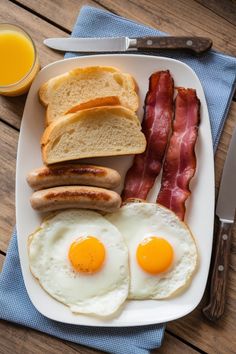 Create the perfect country breakfast with these must-have supermarket products! 🍳🛒 From hearty bacon to fresh eggs, these essentials bring comfort to your morning table. #CountryBreakfast #BreakfastEssentials Breakfast Essentials, Morning Essentials, Fresh Eggs