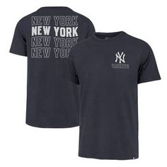 a new york yankees t - shirt with the words, new york and ny on it