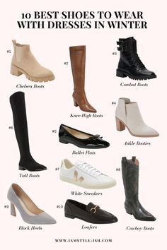 Fall Winter Shoes, Women Ideas, My Job, Winter Dresses