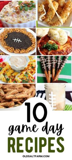 the top ten game day recipes