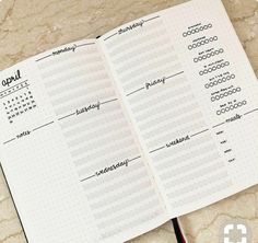 Bullet Journal Minimalist, Bujo Planner, Creating A Bullet Journal, Bullet Journal Paper, Bullet Journal Hacks, Bullet Journal Weekly Spread, Bullet Journal Mood, Bullet Journal Aesthetic