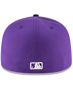 the new era 59fifty fitted cap in purple