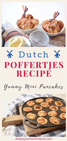 the cover of dutch puffer pies recipe