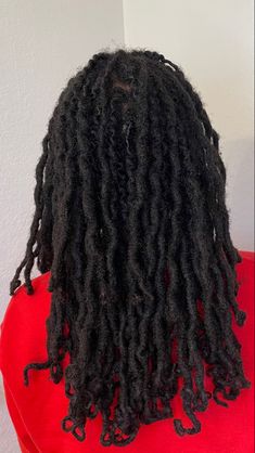 Black women with locs showing the texture from behind Dreads Women, Feminine Locs, Brown Locs, 4c Natural Hairstyles Short, Traditional Locs, Locs Journey, Braided Dreadlocks, Loc Inspiration, Loc Hairstyles