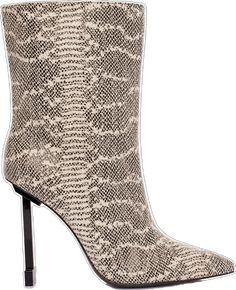 Trendy Snake Print Ankle Boots, Elegant Snake Print Boots For Party, Snake Print High Heel Boots For Fall, Snake Print Boots For Fall Party, Fall Snake Print High Heel Boots, High Heel Snake Print Boots For Fall, Snake Print Party Boots For Fall, Fall Party Boots With Snake Print, Snake Print Party Boots