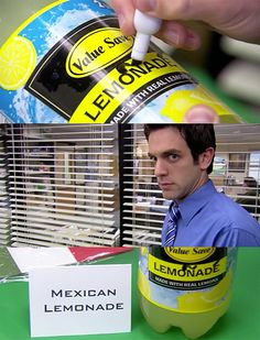 The Office Mexican Lemonade, The Office Ryan