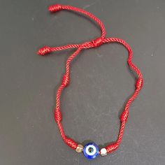 Evil Eye Bracelet Red String Bracelet - Elevated Metaphysical Red String Bracelet, Evil Eye Ring, Glass Eyes, Eye Ring, String Bracelet, Evil Eye Bracelet, Eye Necklace, Evil Eye, Blue Glass