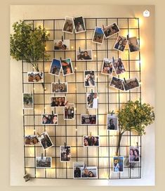 Adorable DIY Home and Office Wall Décor:An artistic way to display your photo, which makes it a wall decoration essential for your living room, bedroom, dorm room,stairway, kitchen,even in office,etc. And it is also a women gift for office. Polaroid Wall, Diy Room Decor For Teens, Deco Studio, Cute Diy Room Decor, Hiasan Bilik, Pinterest Room Decor, Bilik Tidur, Cute Bedroom Decor, Room Makeover Bedroom