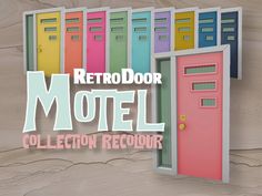 the retro door motel collection recour