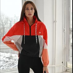 Nwt Multi Color Energize Me Parachute Jacket Spring Windbreaker For Gym, Red Athleisure Outerwear For Workout, Fall Color Block Outerwear In Athleisure Style, Red Athleisure Track Jacket For Fall, Red Athleisure Windbreaker For Fall, Red Sportswear Windbreaker For Fall, Color Block Track Jacket For Fall In Sportswear Style, Fall Color Block Track Jacket In Sportswear Style, Fall Sports Windbreaker With Color Block