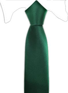 Solid Satin Finish Tie For Party, Solid Color Party Tie With Satin Finish, Solid Satin Finish Ties For Party, Elegant Green Tie As Gift, Elegant Green Ties As A Gift, Elegant Green Tie For Gifts, Elegant Green Tie For Gift, Green Standard Tie For Party, Green Standard Tie For Parties