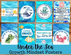 under the sea growth minds posters