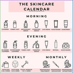 Skin Care Calendar, Skincare Calendar, Monthly Self Care, Redness On Face, Morning Cleanser, Neem Powder, Brightening Skincare, Minimalist Skincare, Retinol Moisturizer