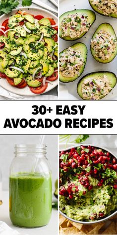 30 + easy avocado recipes that are super healthy and tasty to eat