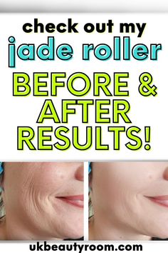 Jade Roller Before and After