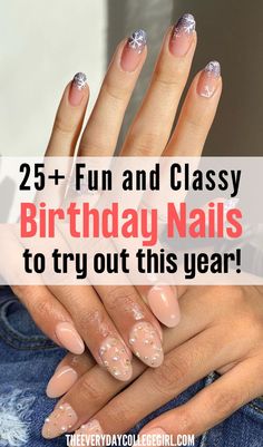 Birthday Nails Fun Birthday Nails, Birthday Look, Birthday Party Celebration, Birthday Party 21, 18th Birthday Party