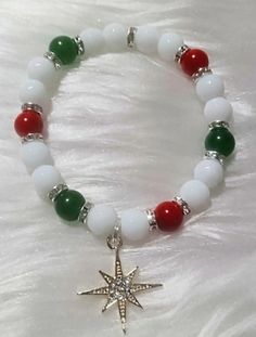 Diy Christmas Bracelets Handmade Gifts, Christmas Beaded Jewelry