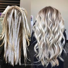 Trendy Hair Highlights, Platinový Blond, Highlights Balayage, Ashy Blonde, Shadow Root, Balayage Blonde, Hair 2018, Hair Color For Women