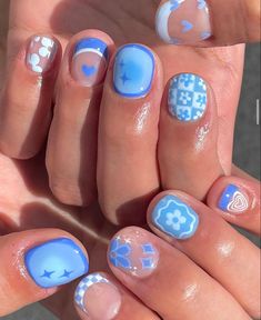 Nails Minimalist Design, Coconut Girl Nails, Nails Minimalist, Spring Acrylic Nails, Hippie Nails, Hard Nails, Fancy Nails Designs, Cute Nail