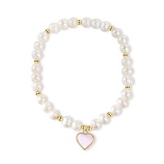 This pearl bracelet features a delicate heart-shaped mother-of-pearl pendant, creating a captivating combination of elegance and romance. The combination of the radiant pearls and the ethereal beauty of the mother-of-pearl pendant makes this bracelet a truly enchanting accessory. It exudes a sense of grace and sophistication, while the heart-shaped motif symbolizes love, making it a perfect gift for someone special or a cherished addition to your own jewelry collection.Stone Size: 5 mmStone Type Mother Of Pearl Pendant, Life Vision Board, Valentines Ideas, Life Vision, Bracelet Online, Elastic Bracelet, Ethereal Beauty, Pendant Bracelet, Pearl Pendant