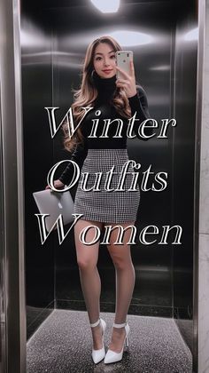 Casual Winter Outfits For Women, Women Winter Fashion, Winter Outfits For Women, Corduroy Pinafore, Corduroy Pinafore Dress, Chic Winter Outfits, Trendy Outfits Winter