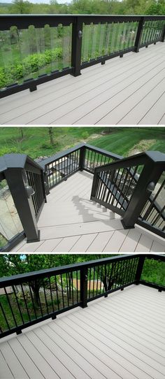 the steps and railings on this deck are made from composite composite composite composite composite composite composite