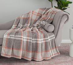 For those rainy mornings or chilly evenings or just to add a touch of charm, let this plush retro plaid throw drape over an accent chair, a comfy couch, or just you. From Berkshire Blanket. Berkshire Blanket, Rainy Morning, Comfy Couch, Plaid Throw, Garden Bedding, Accent Chair, Accent Chairs, Accent Decor, Couch