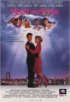 the movie poster for heart and soul