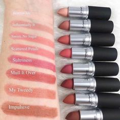 Lip Accessories, Mac Lipstick Swatches, Kylie Lipstick, Mac Cosmetics Lipstick, Gloss Eyeshadow, Makeup 101