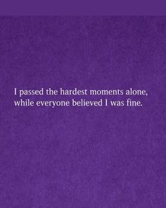 "I’ve faced my toughest moments in silence, while everyone thought I was okay. 🌪️ Remember, strength often comes from within, even when no one else sees your struggles. #InnerStrength #Survivor #MentalHealthMatters #KeepGoing 💖🌟" Silent Sufferer Quotes, No One Knows Your Struggle, My Struggle, I Passed, I Survived, Hard Times, Inner Strength, Keep Going, Way Of Life