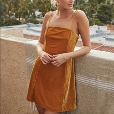 The Jetset Diaries - Gold Velvet Mini Slip Dress Tjd Is The Brand Women’s Size Large Golden Yellow Color Golden Mini Dress Brand New With Tags Adjustable Straps Yellow Knee-length Mini Dress For Date Night, Yellow Mini Dress For Fall Brunch, Fitted Mustard Mini Dress For Day Out, Fall Yellow Mini Dress For Date Night, Golden Mini Dress, Tile Dress, Red Lace Mini Dress, Golden Yellow Color, Boho Mini Dress