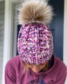 The Rain Chain Hat by Jill DeMarco @yarn_it_all_ | malabrigo Rasta in Blueberry Cream - Pintada Collection Rasta Yarn Patterns, Malabrigo Rasta Scarf Patterns, Rasta Beanie, Rain Chain, Yarn