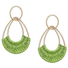 PRICES MAY VARY. SELFWIMG Boho Beach Earrings: Nature raffia straw wrapping adds a rustic yet refined element to these standout bohemian earrings. I hope SELFWIMG raffia weave earrings can bring you happiness and luck. Rattan Drop Earrings: Take your love for statement accessorizing to a new level of affection with classic double hoop pendant rattan earrings. Measurements: Length: 2.75 Inch. Width: 1.55 Inch. Weight:0.23 oz/single earring. Closure: Post back. We use high quality rattan material Trendy Hoop Earrings For Summer Beach, Casual Summer Hoop Jewelry, Trendy Hoop Earrings For Beach In Spring, Chic Adjustable Hoop Earrings For Summer, Trendy Hoop Earrings For Spring Beach Events, Chic Dangle Hoop Earrings For Summer, Chic Summer Dangle Hoop Earrings, Green Summer Vacation Earrings, Summer Vacation Green Earrings