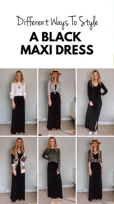 Gray Maxi Skirt Outfit For Fall, Styling A Line Dress, Shoes For Maxi Dress Winter, How To Layer Maxi Dress, Long Dress Shoes Casual, End If Summer Outfits, Long Black Dress Work Outfit, Shoes For Long Dresses Casual, Styling Maxi Dresses For Fall