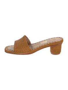 Carrie Forbes Raffia SlidesOrangeLeather Trim Carrie Forbes Sandals, Women's Shoes Sandals, Carry On, Slides, Shoes Sandals, Trim, Women Shoes, Sandals