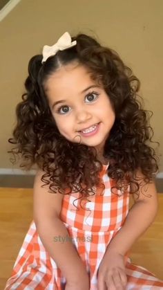 Curly Hair Baby, Describe Her, Kids Curly Hairstyles, Future Mommy, Toddler Hairstyles Girl, Future Mom, Natural Hair Journey, Curly Girl