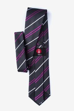 Face the workday in style with our silk striped tie. Get through your daily 9-to-5 grind by adding a fashion-forward staple to your wardrobe. Striped Ties For Workwear, Striped Suit And Tie Accessories For Work, Fitted Striped Ties For Black Tie Events, Elegant Striped Suit Accessories For Workwear, Elegant Striped Ties For Office, Elegant Striped Ties For Work, Brown Tie, Brown Silk, Striped Tie