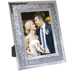 PRICES MAY VARY. EYECATCHING MODERN DESIGN - Proudly display your 8x10 wedding pictures, family photos, and precious moments inside this stylish glass picture frame with sparkling crystal border. Modern design works great with all types of home and office spaces. GREAT GIFT IDEA - Give someone the gift of memories with this 8x10 photo frame. The sparkling rose gold border will turn heads and add to the ambiance, creating a beautiful way to display all kinds of photographic memories. Use multiple Glass Mirror Frame, Unique Photo Frames, 8x10 Picture Frames, Glass Picture Frames, Mirrored Picture Frames, Living Room Ornaments, Picture Frame Decor, Collage Picture Frames, Photo Holder