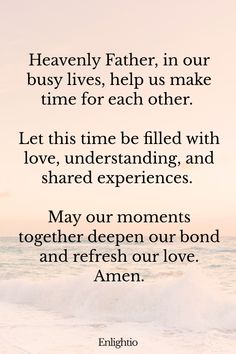 Relationship Prayer for Couples (for Quality Time): Heavenly Father, in our busy lives, help us make time for each other. Let this time be filled with love, understanding, and shared experiences. May our moments together deepen our bond and refresh our love. Amen. Prayer For My Marriage In Trouble, Strong Relationship Quotes Couples, Prayer For Healthy Relationship, Prayers For Relationship Couples, Prayer For My Relationship, Couple Bible Verses, Relationship Prayers