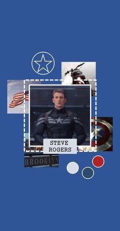 an image of steve rogers on the cover of captain america 2, with other images