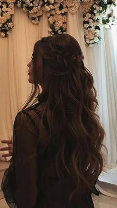 cute hoco hairstyles, homecoming hair 2022, cute hairstyles for prom,prom hairstyles,homecoming hair, homecoming style 2022, high school hairstyles Cute Prom Hairstyles, Quince Hairstyles, Hairdo For Long Hair, Light Brown Hair, Aesthetic Hair