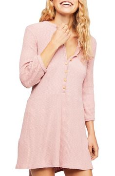 Cotton Dresses Online, Blossom Dress, Ribbed Knit Dress, People Dress, Button Up Dress, 70 Dress, Endless Summer, Free People Dresses