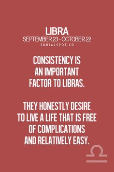 a quote from libra on the subject of an important factoror to libra