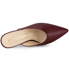 Elevate your style with these chic heeled mules that will effortlessly complement any outfit. The backless slip-on design coupled with the chunky-block heels creates a modern and trendy look. The heel height is just right to provide the perfect balance of comfort and sophistication. Whether you pair them with jeans, pants, or skirts, these mules are versatile enough to be worn on any occasion, be it a party, office, casual day out, Christmas gathering, date night, or evening event. Get ready to Evening Closed Toe Slip-on Mules, Pointed Toe Mules With 4-inch Heel For Night Out, Sleek Closed Toe Mules With 4-inch Heel, Closed Toe Mules With 4-inch Heel In Medium Width, Evening Mules With 4-inch Heel And Closed Toe, Chic Heels, Womens Chunky Heels, Chunky Block Heels, Closed Toe Shoes