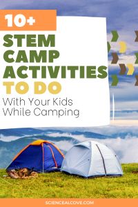 STEM camp activities keep children stoked for science. Hiking in the forest or along lakes, rivers or ponds provides lots to learn about the unique biology, chemistry and physics of the outdoors .  *there are Amazon links contained in this post.  If you click I may make some coffee money at no cost to you of course. Stem Camp Activities, Beach Science, High School Science Experiments, High School Science Fair Projects, Stem Camp, Fall Science