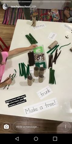 Tree Provocations Preschool, Tree Investigation Preschool, Tree Study Creative Curriculum Preschool Art, Tree Study Kindergarten, Tubishvat Crafts Preschool, Forest Unit Preschool, Forest Lesson Plans Preschool, Trees Unit Preschool, Creative Curriculum Trees Study Preschool