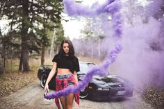 Smoke Bombed — CamrynElizabeth Fog Photography, Rauch Fotografie, Car Poses, Artsy Photos, Senior Picture Outfits, Shoot Inspiration, Best Model, Birthday Photoshoot, Photoshoot Inspiration